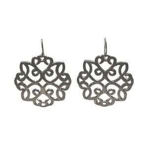 Elegant Silver Filigree Earrings